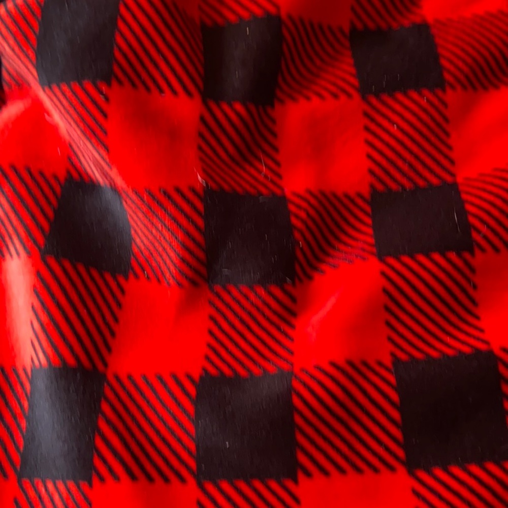 BIG BLANKET CO 10x10 fleece Buffalo Plaid